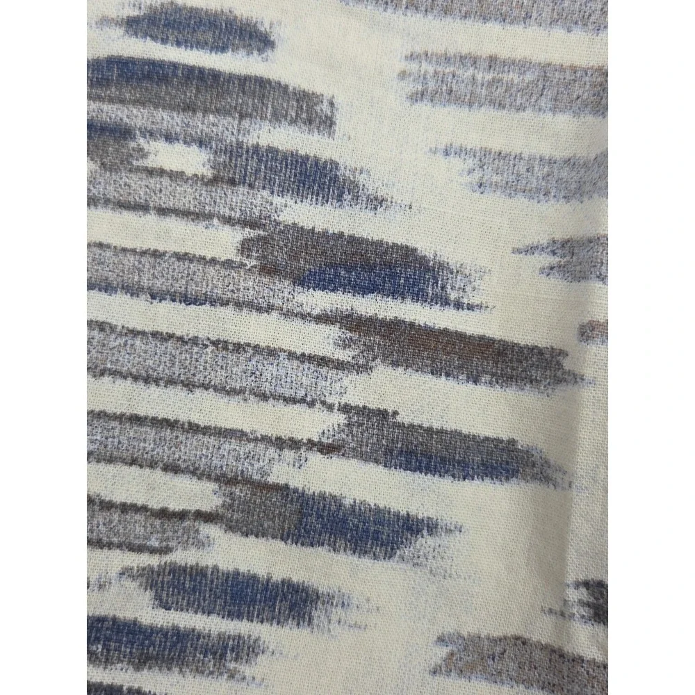 RALPH LAUREN LRL Austin Diamond Aztec‎ Pillow Sham Grey Indigo Blue Standard